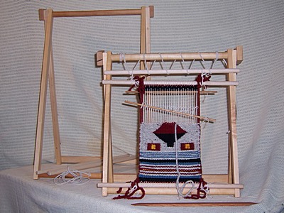 6 Bent Sacking Needle for Navajo Style Weaving